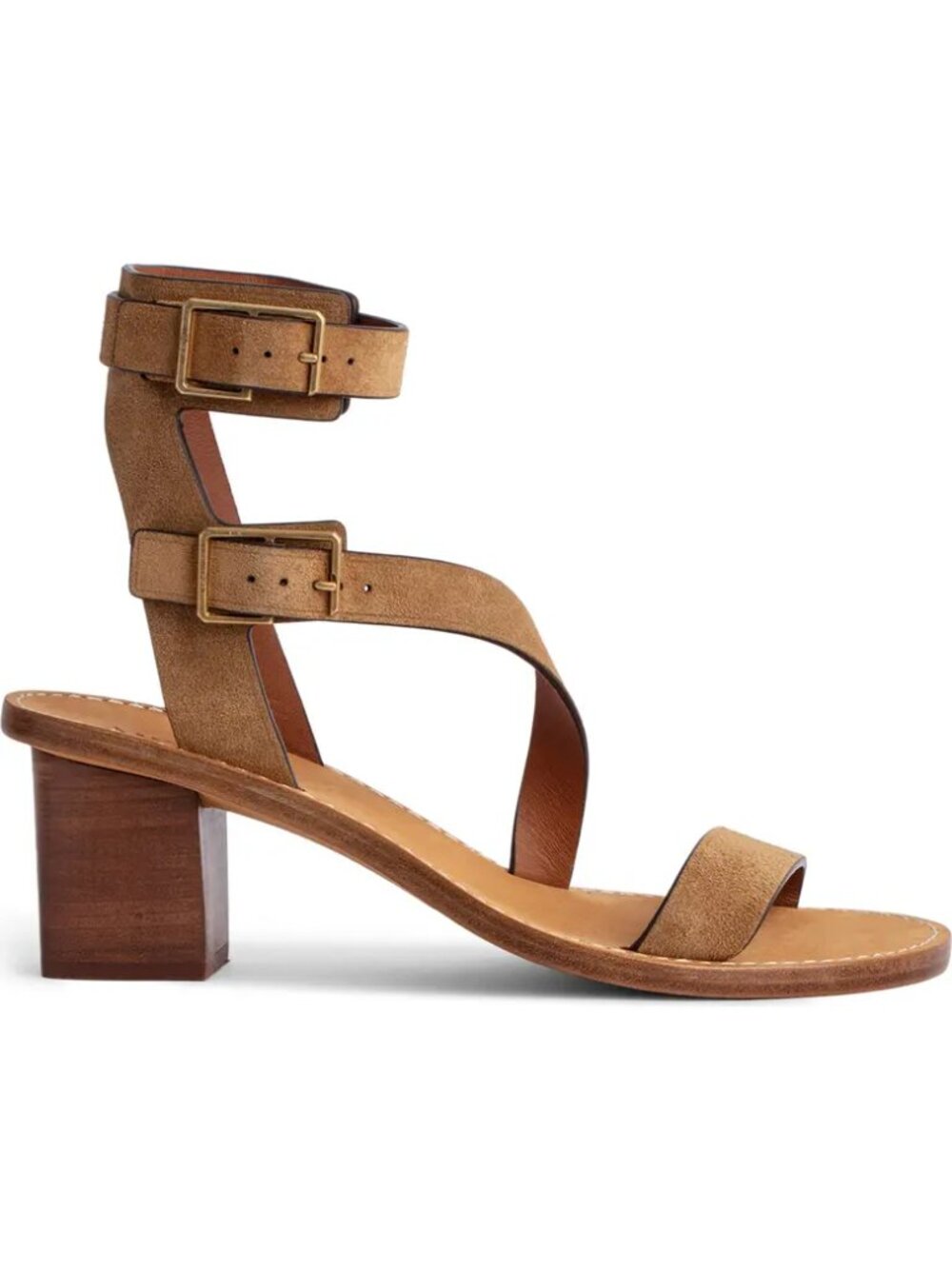 Zadig & Voltaire Cecilia Caprese Ankle Cuff Sandal – Folk – Size 39 / US 9 – NWT